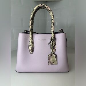 Kate Spade Small Satchel Eva Snake Trim